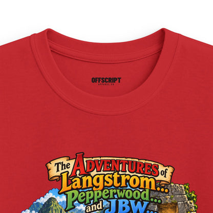 Kids Tee — "The Adventures of Langstrom, Pepperworth & JBW" Chapter One and a Half Illustration