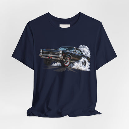 Vintage Muscle Car Tee — Burnout Classic Car Graphic T-Shirt
