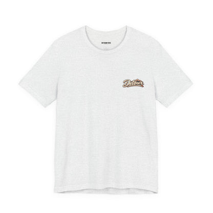 Detour Graphic Tee — 'Detour: Take the Long Way' Vintage Road Trip T‑Shirt
