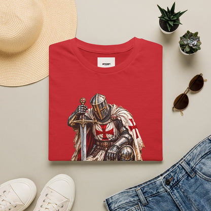 Knight T-Shirt — Fear No Evil Crusader Graphic Tee