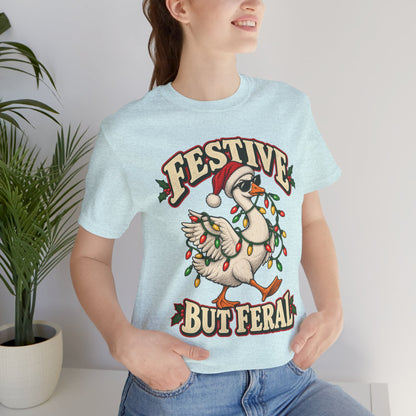 Festive Butterball Turkey Christmas Tee — Holiday Humor Shirt