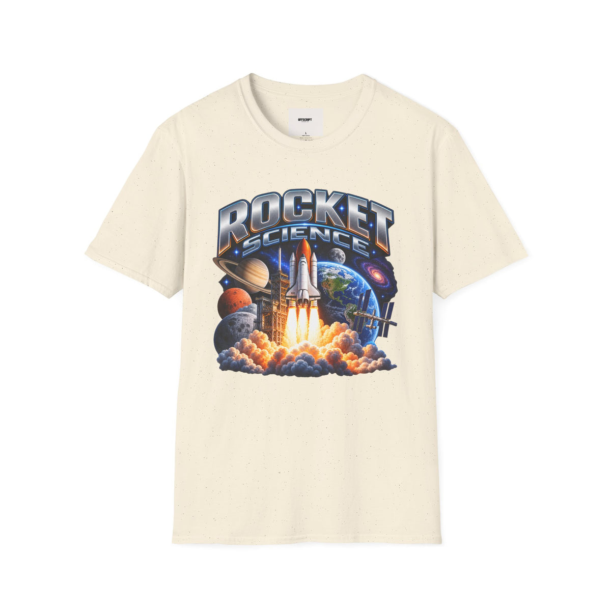 Rocket Science T-Shirt — Vintage Space Shuttle Graphic Tee