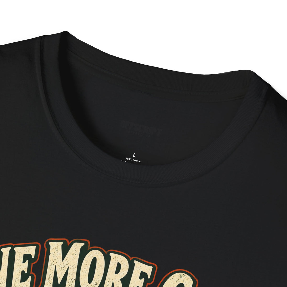 Fishing T-Shirt — "One More Cast" Bass Graphic Tee