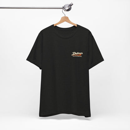 Detour Take the Long Way Road Trip Graphic T-Shirt