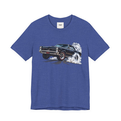 Vintage Muscle Car Tee — Burnout Classic Car Graphic T-Shirt