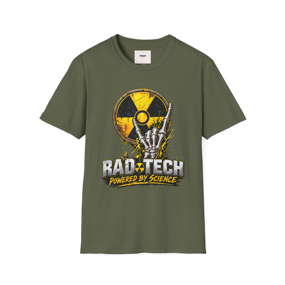 Bad Tech T-Shirt — Powered by Science Radioactive Logo Tee