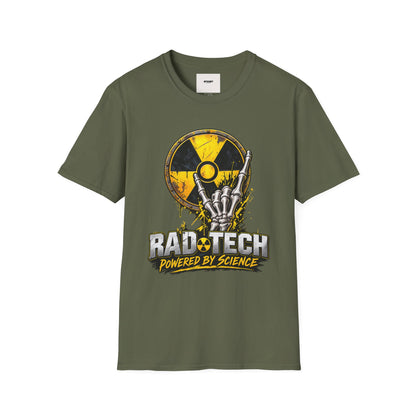 Bad Tech T-Shirt — Powered by Science Radioactive Logo Tee