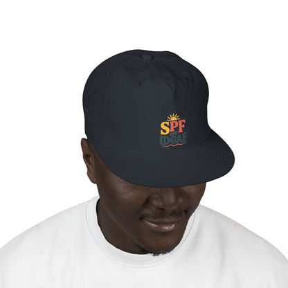 SPF IDGAF Surf Cap | Retro Sun Typography Hat