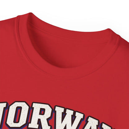Norway Flag Viking Ship T‑Shirt — "Alt For Norge" Patriotic Tee