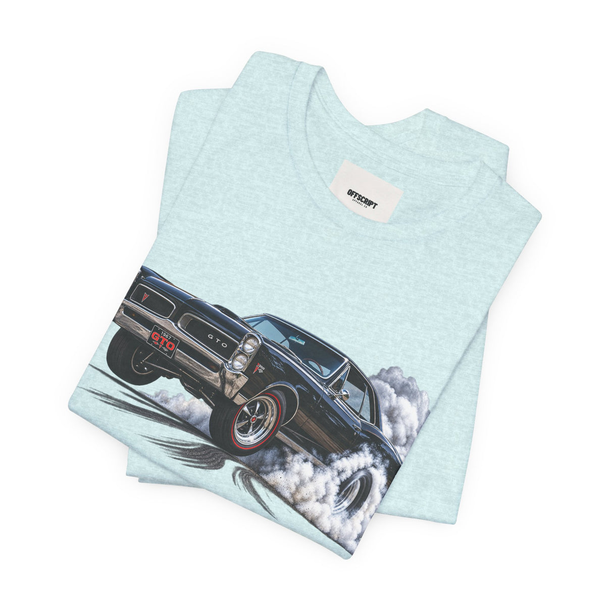 Vintage Muscle Car Tee — Burnout Classic Car Graphic T-Shirt