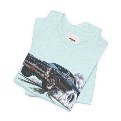 Vintage Muscle Car Tee — Burnout Classic Car Graphic T-Shirt