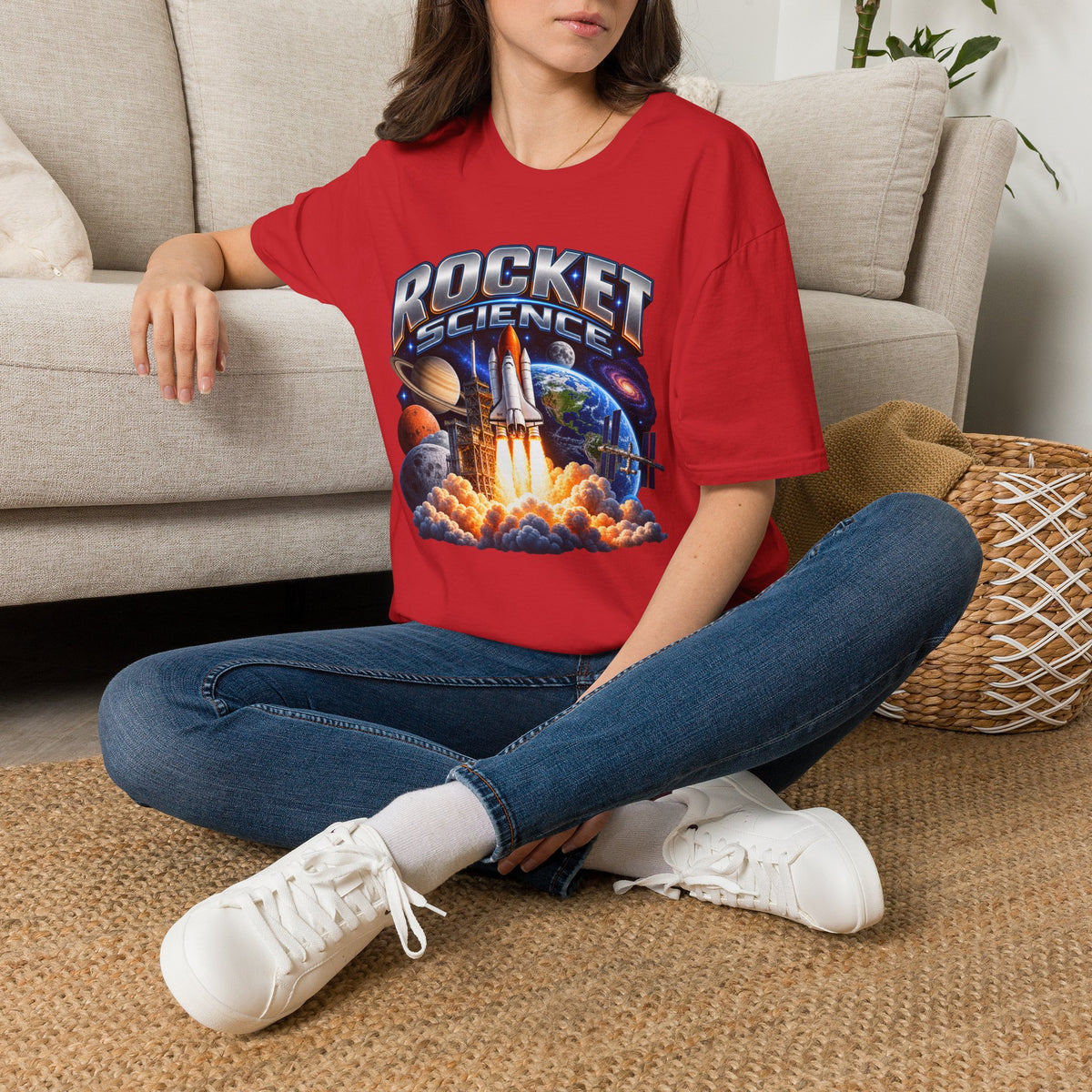 Rocket Science T-Shirt — Vintage Space Shuttle Graphic Tee