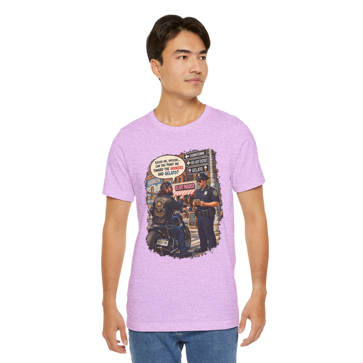 Motorcycle Rider Vintage Graphic Tee