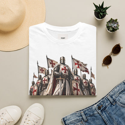 T‑Shirt — Crusader Knight 'Fear No Evil' Graphic Tee