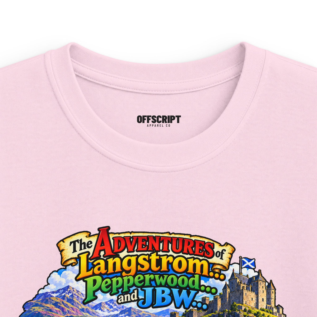 Kids Adventure Tee — 'The Adventures of Langstrom & Pepperwood' Illustrated Storybook Shirt