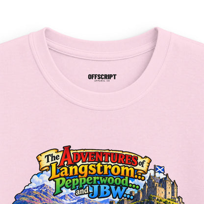 Kids Adventure Tee — 'The Adventures of Langstrom & Pepperwood' Illustrated Storybook Shirt