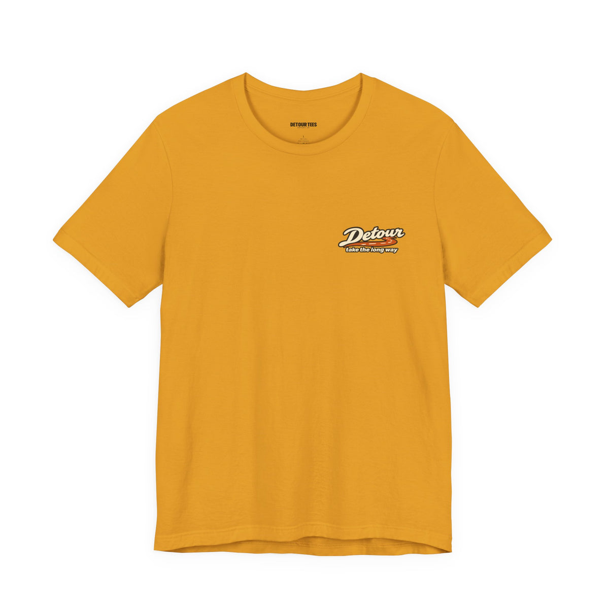 Detour Take the Long Way Road Trip Graphic T-Shirt