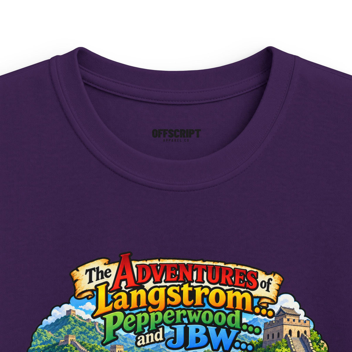 Kids Tee — 'The Adventures of Langstrom & Pepperwood' Storybook Graphic