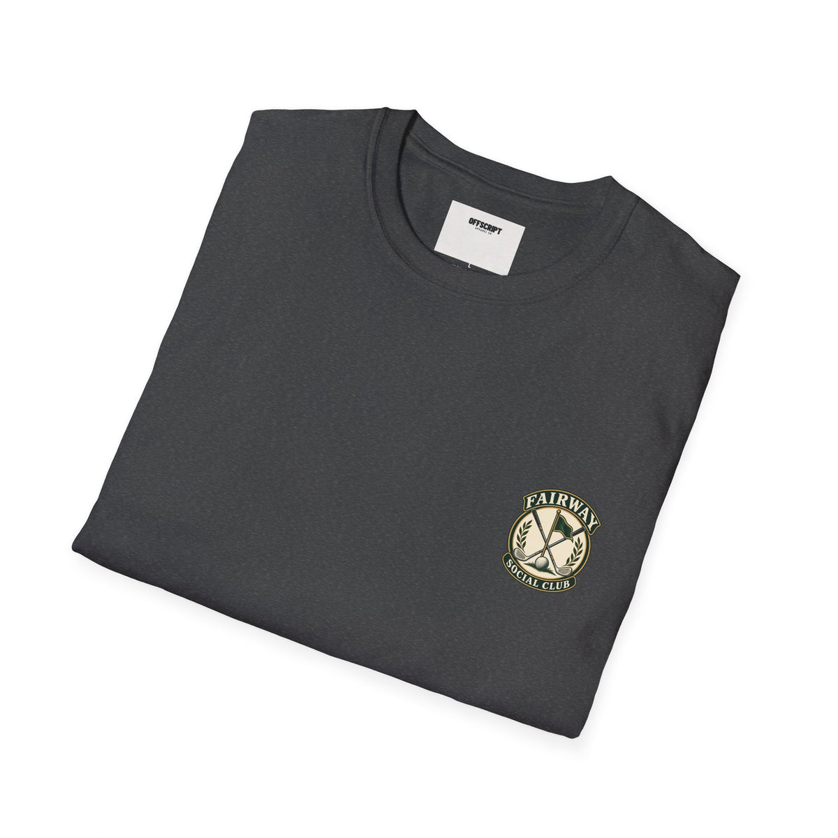 Fairway Social Club Golf T-Shirt — 'Play the Long Game' Vintage Golf Graphic