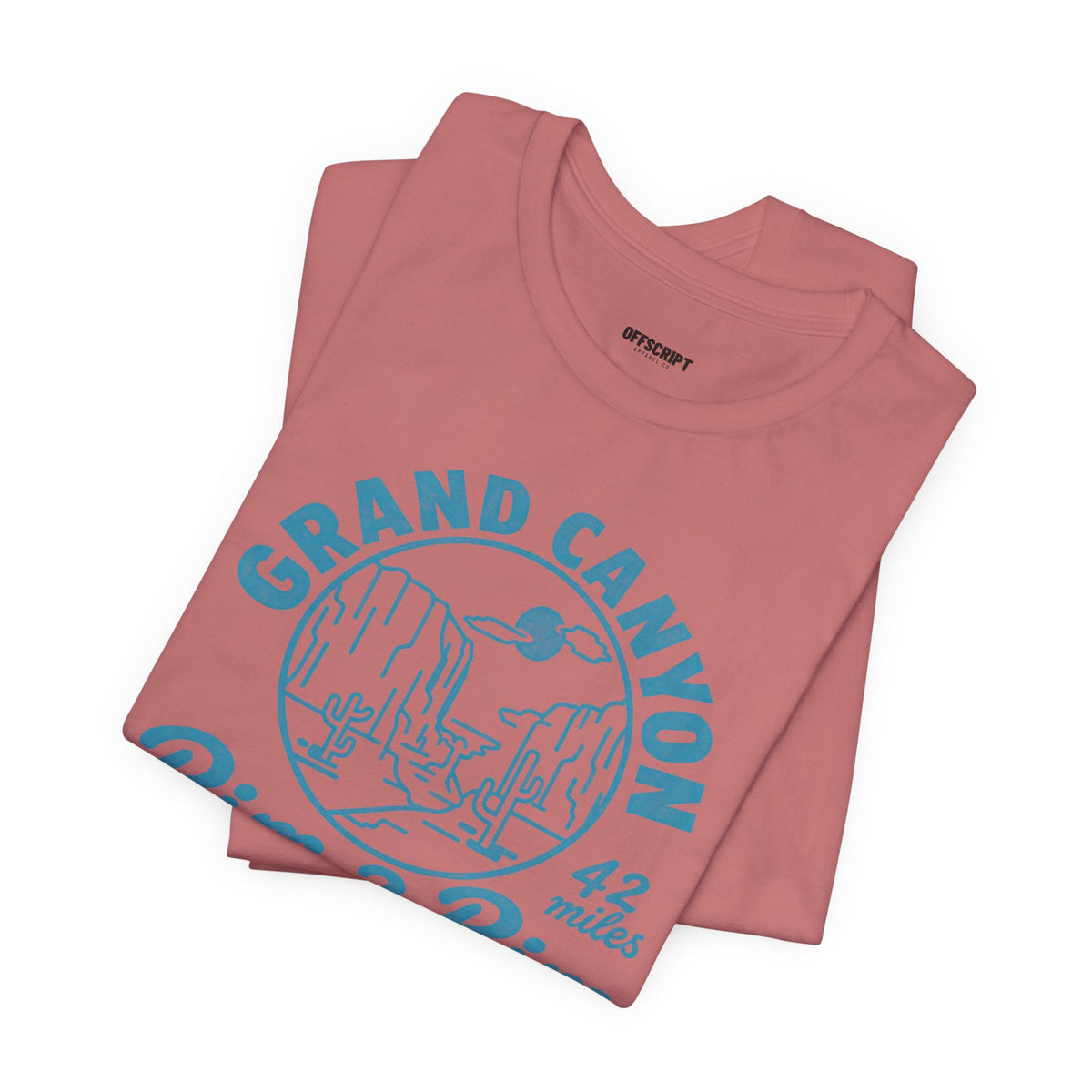 Grand Canyon Rim 2 Rim Graphic Tee — 42 Miles Adventure T-Shirt