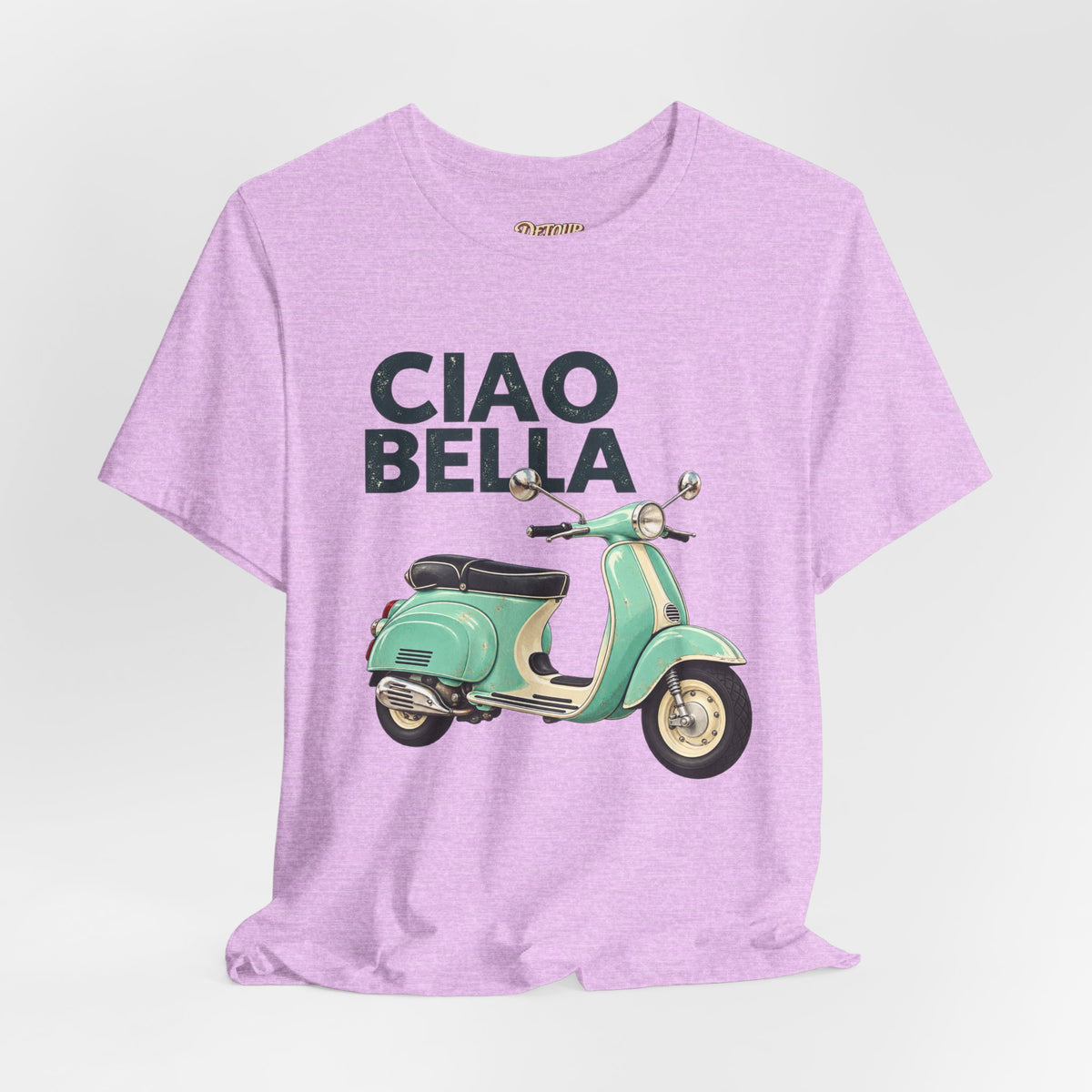 Ciao Bella Vespa Scooter Graphic T-Shirt