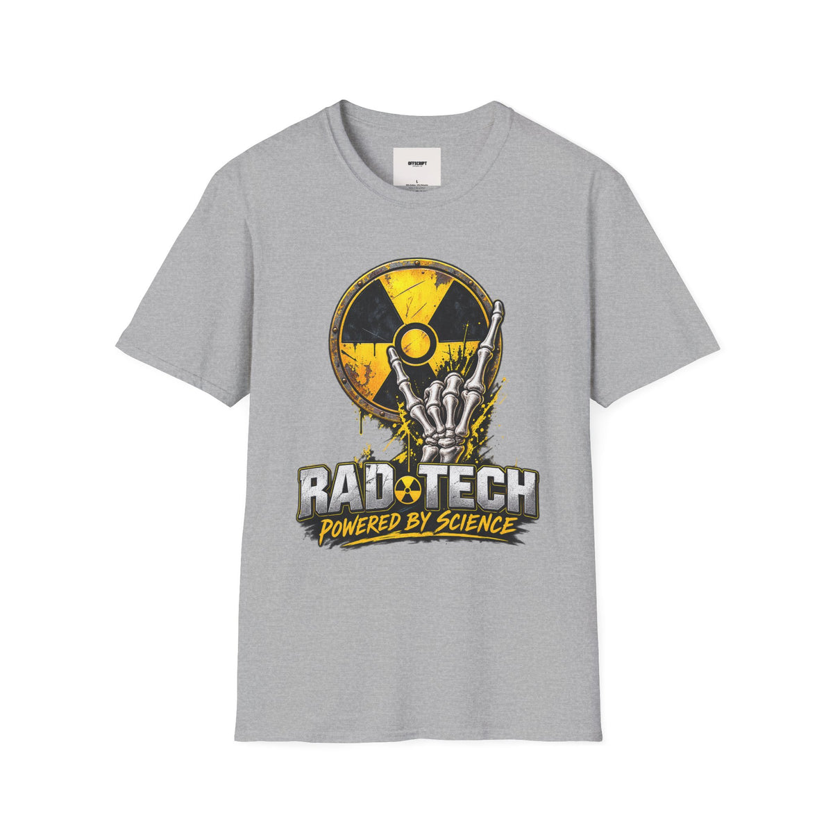Bad Tech T-Shirt — Powered by Science Radioactive Logo Tee
