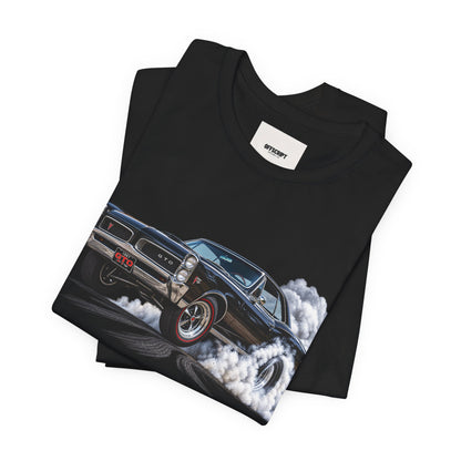 Vintage Muscle Car Tee — Burnout Classic Car Graphic T-Shirt