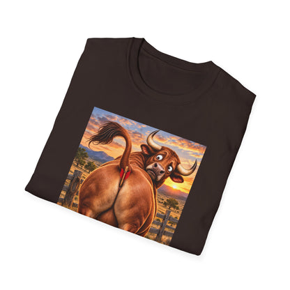 Bullseye Bull Cartoon T-Shirt