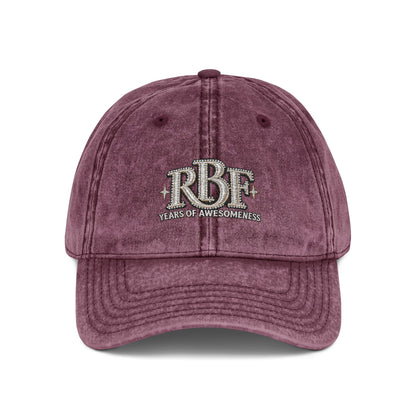 Vintage Embroidered Baseball Cap — RBF Crest