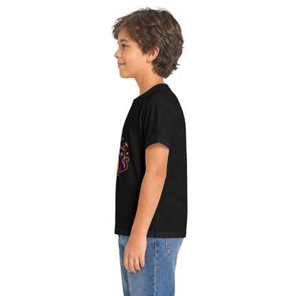 Kids Halloween Tee - Cute Ghost, Jack-O'-Lantern & Black Cat Shirt for Children