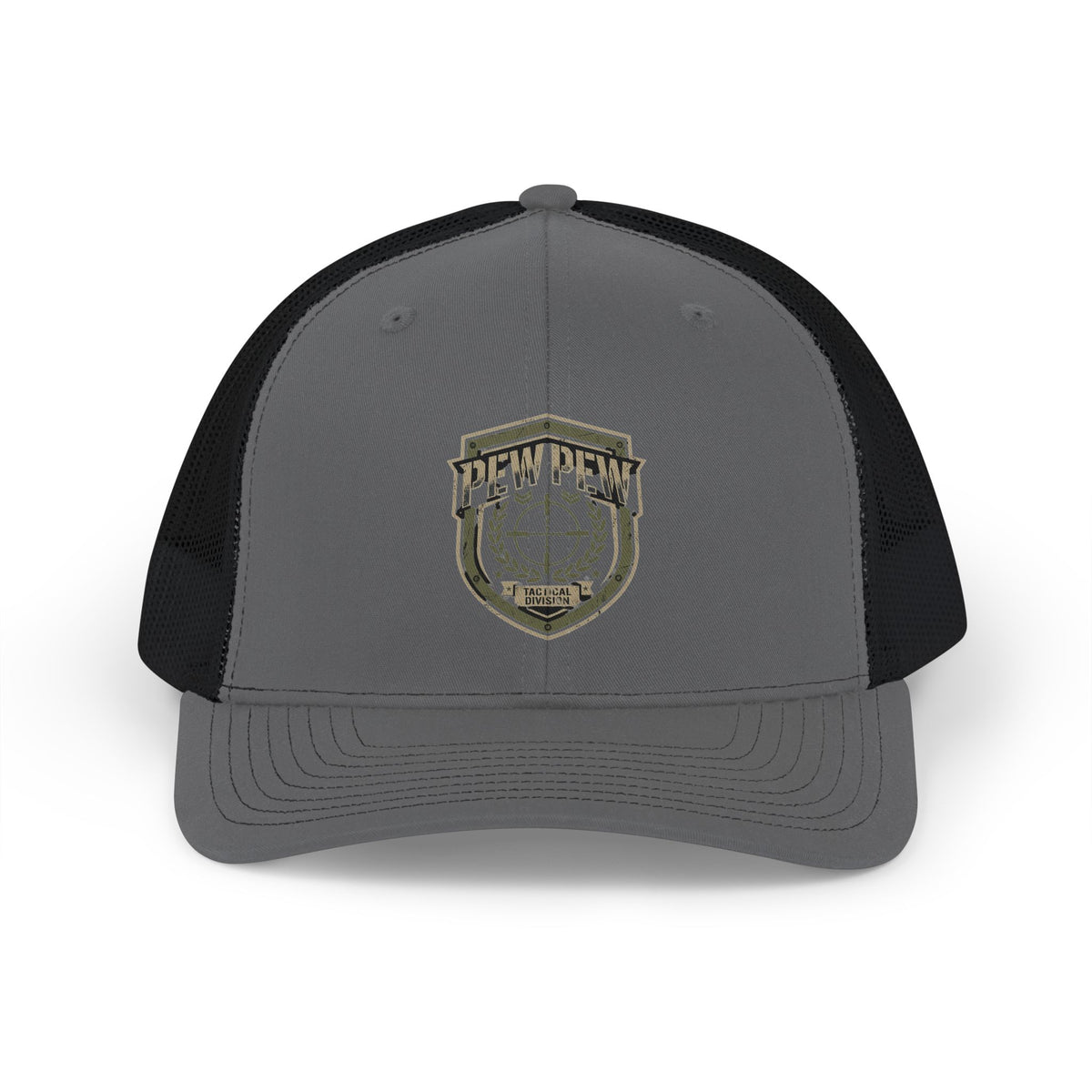 Tactical Shield Logo Snapback Cap | Trucker Mesh Hat