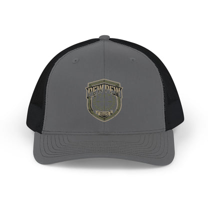 Tactical Shield Logo Snapback Cap | Trucker Mesh Hat
