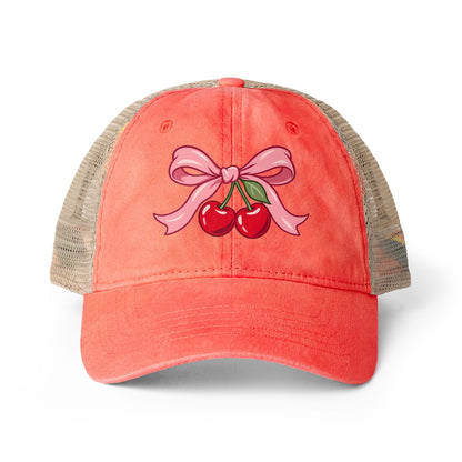 Women's Washed Mesh-Back Cap