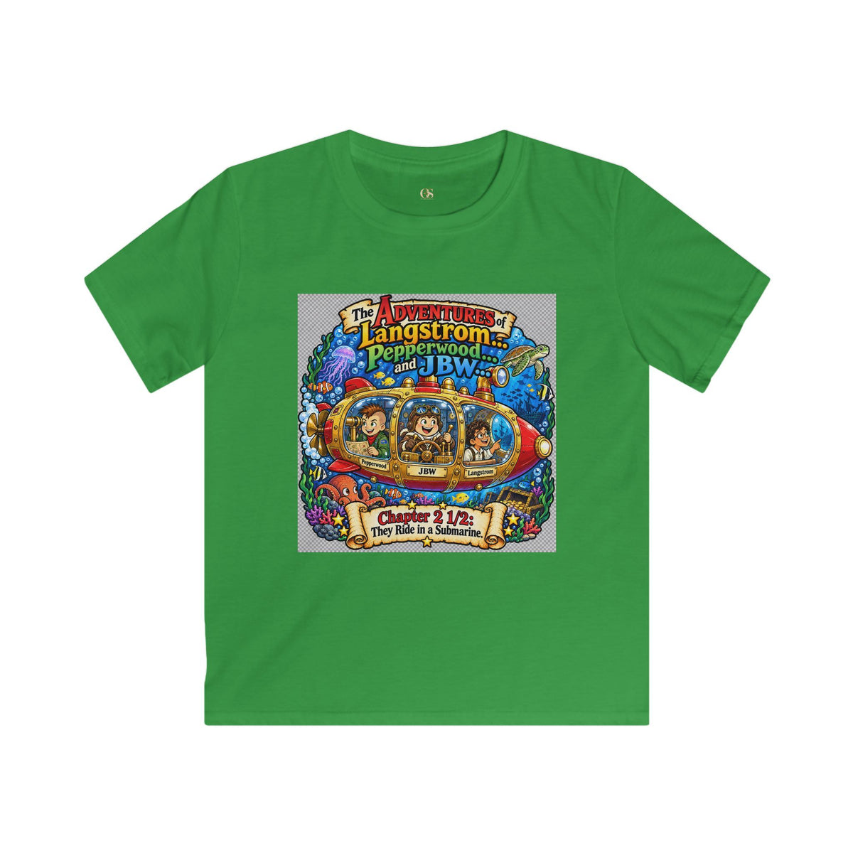 Kids Tee — 'The Adventures of Langstrom & Pepperwood' Colorful Storybook Design