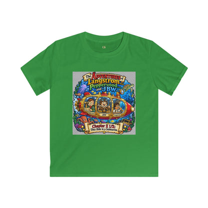 Kids Tee — 'The Adventures of Langstrom & Pepperwood' Colorful Storybook Design