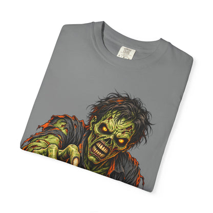 Zombie Attack T‑Shirt — Graphic Horror Tee for Halloween & Horror Fans