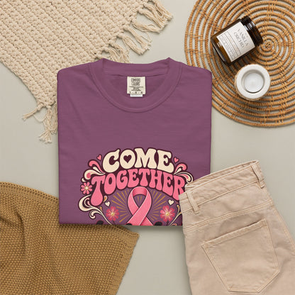 Breast Cancer Awareness 'Come Together for a Cure' T-Shirt