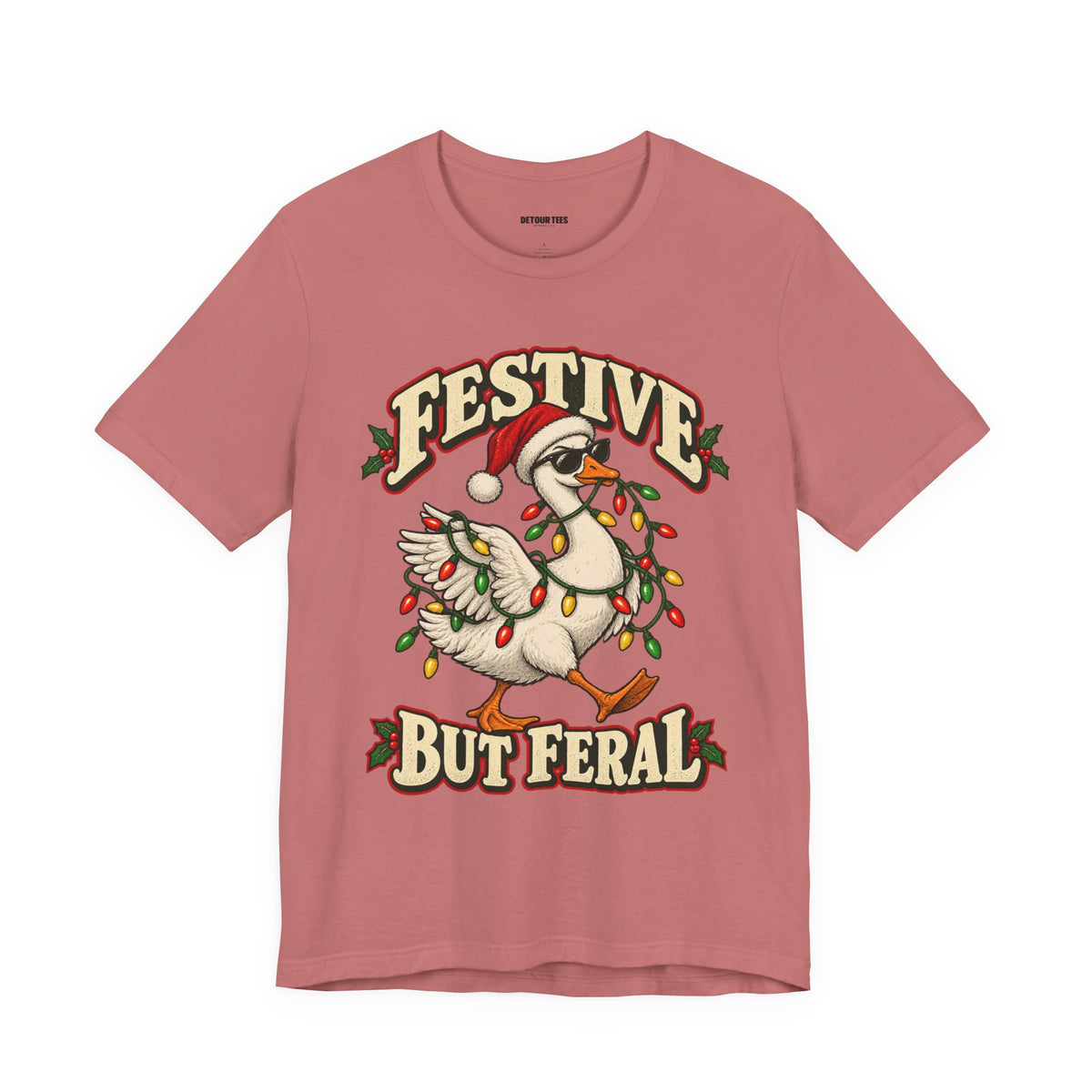 Festive Butterball Turkey Christmas Tee — Holiday Humor Shirt