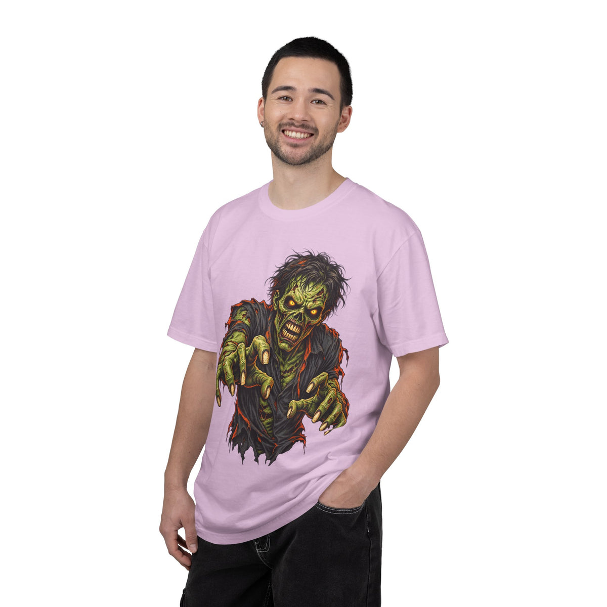 Zombie Attack T‑Shirt — Graphic Horror Tee for Halloween & Horror Fans