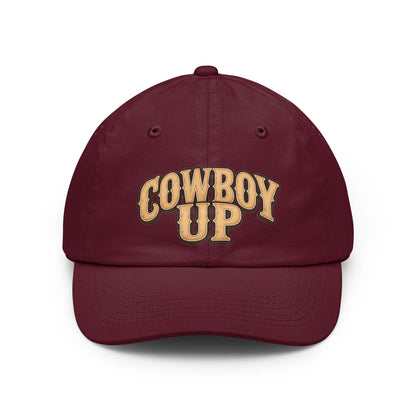 Cowboy Up Classic Dad Hat | Western Embroidered Cap