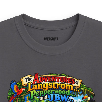 Kids Adventure Tee — 'The Adventures of Langstrom & Pepperwood' Vintage Storybook Graphic