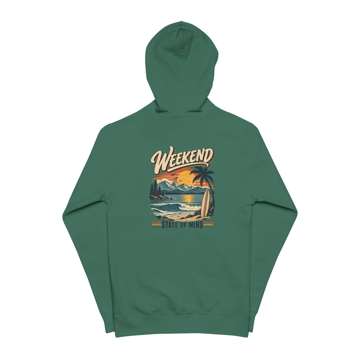 Weekend State of Mind Zip-Up Hoodie