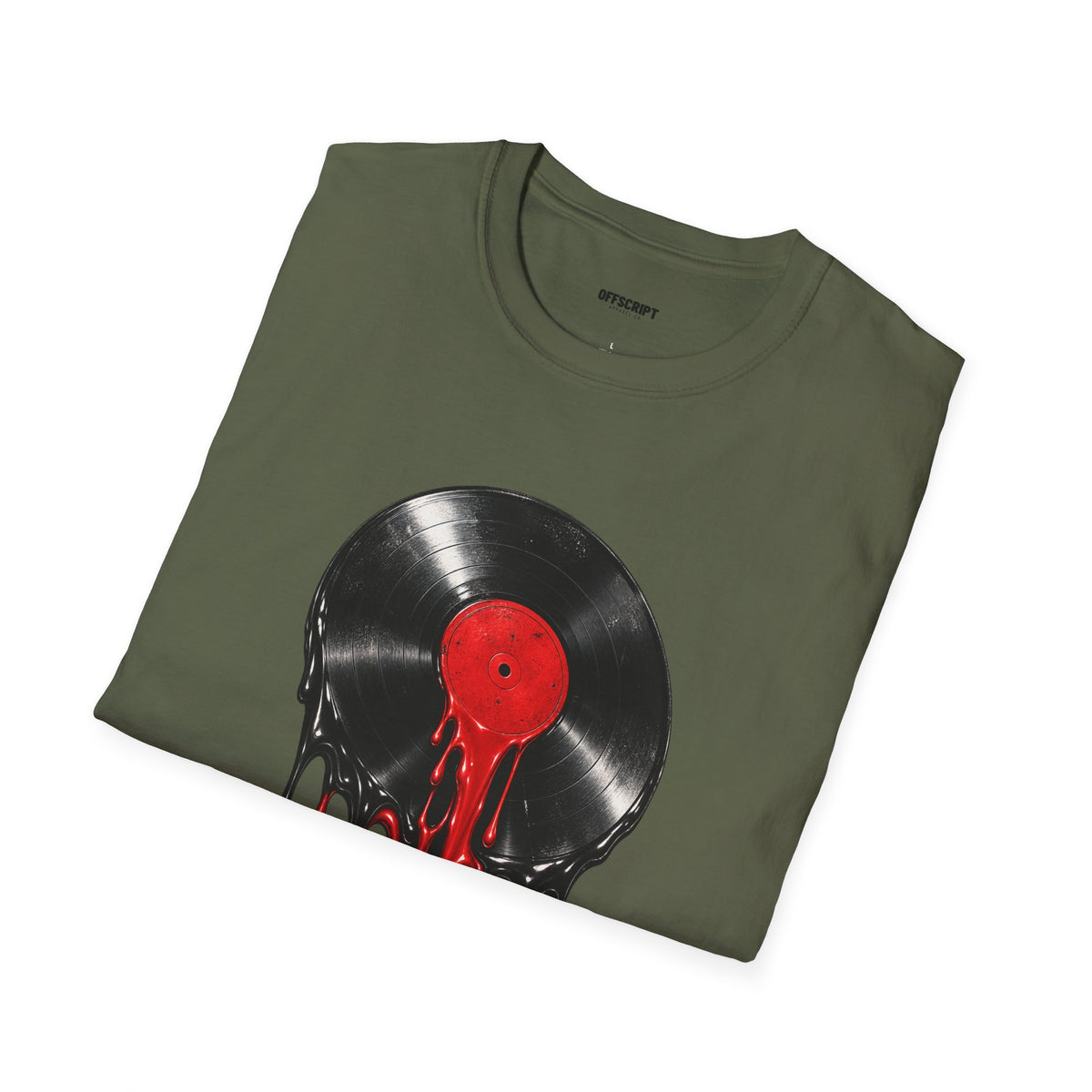 Dripping Vinyl Record T-Shirt