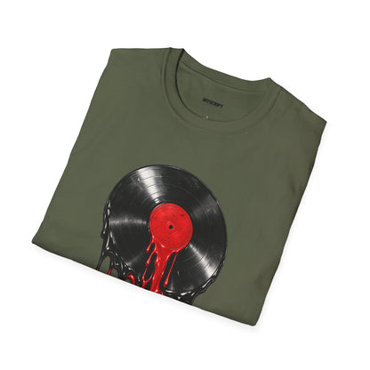 Dripping Vinyl Record T-Shirt