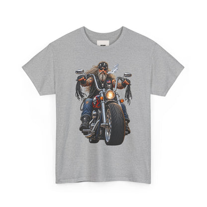 Biker Motorcycle Rider Graphic Tee — Vintage Road Rebel T‑Shirt