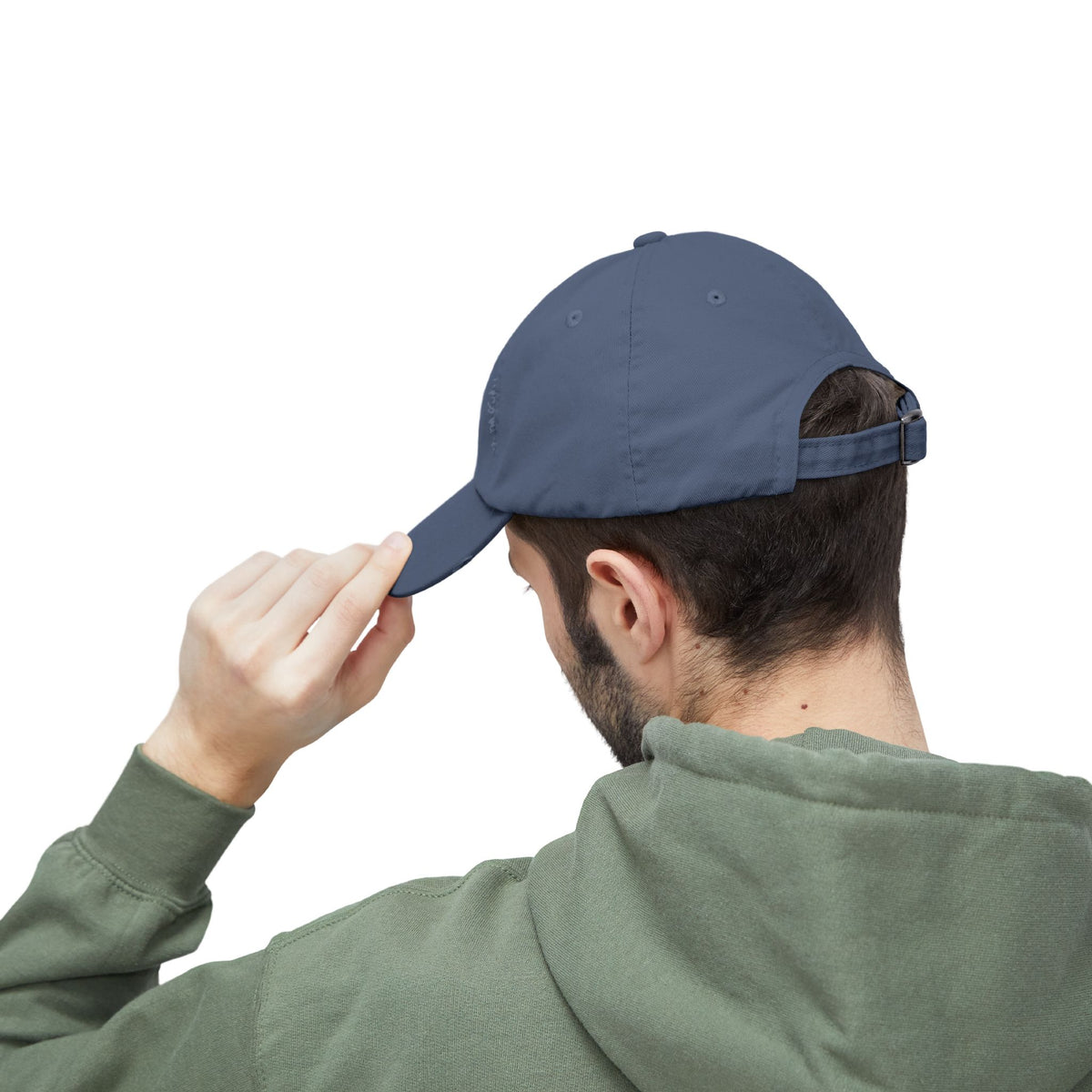 Veteran Distressed Cap — Honor Courage Sacrifice Embroidered Hat