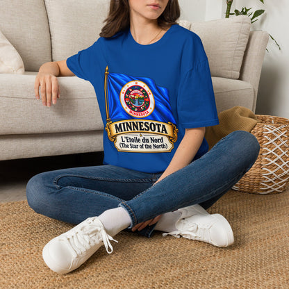 Minnesota Flag T-Shirt — "L'Étoile du Nord" State Pride Tee
