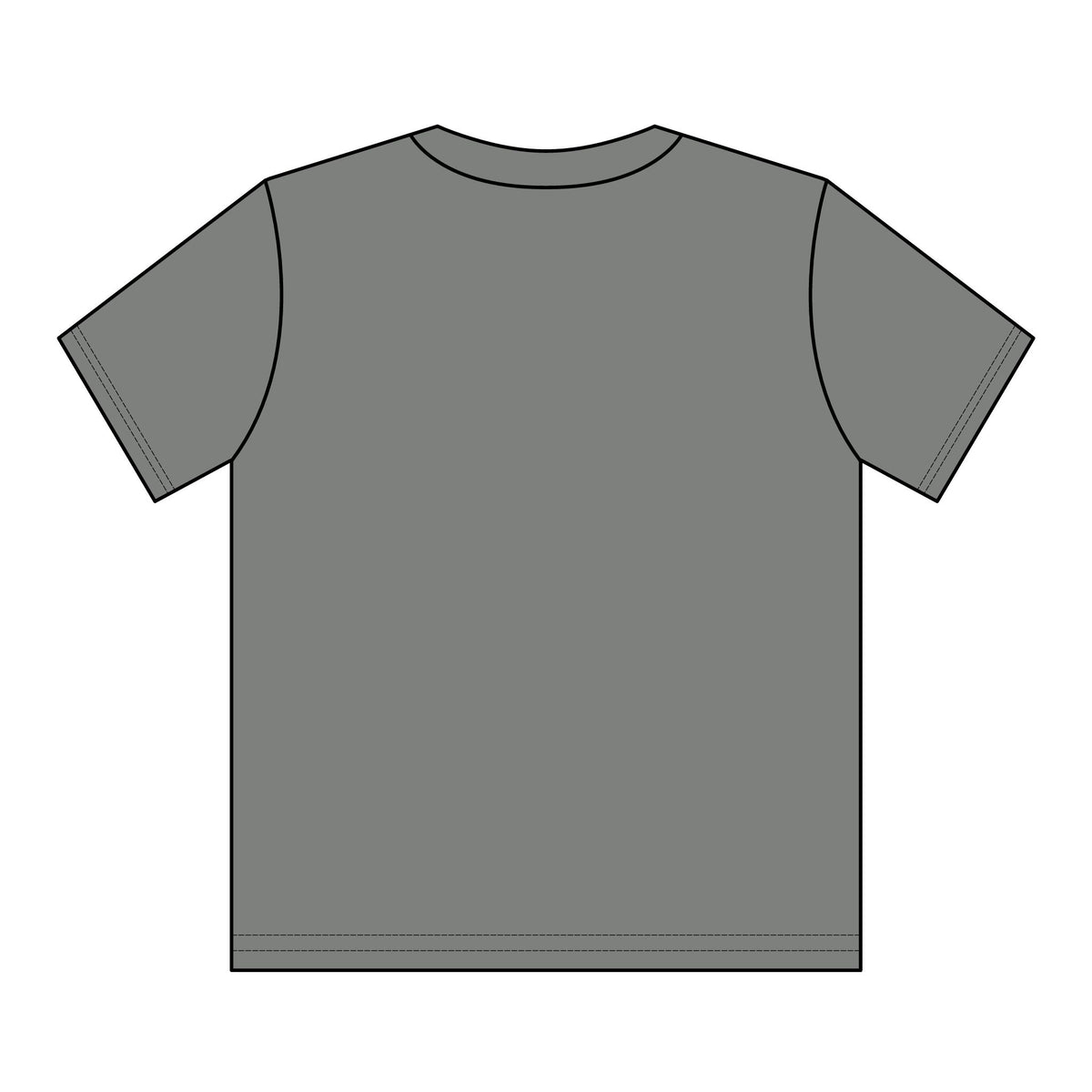 Kids Halloween Crew Neck T-Shirt — Cute Cartoon Monsters, Ghost & Pumpkins