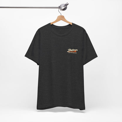 Detour Take the Long Way Road Trip Graphic T-Shirt