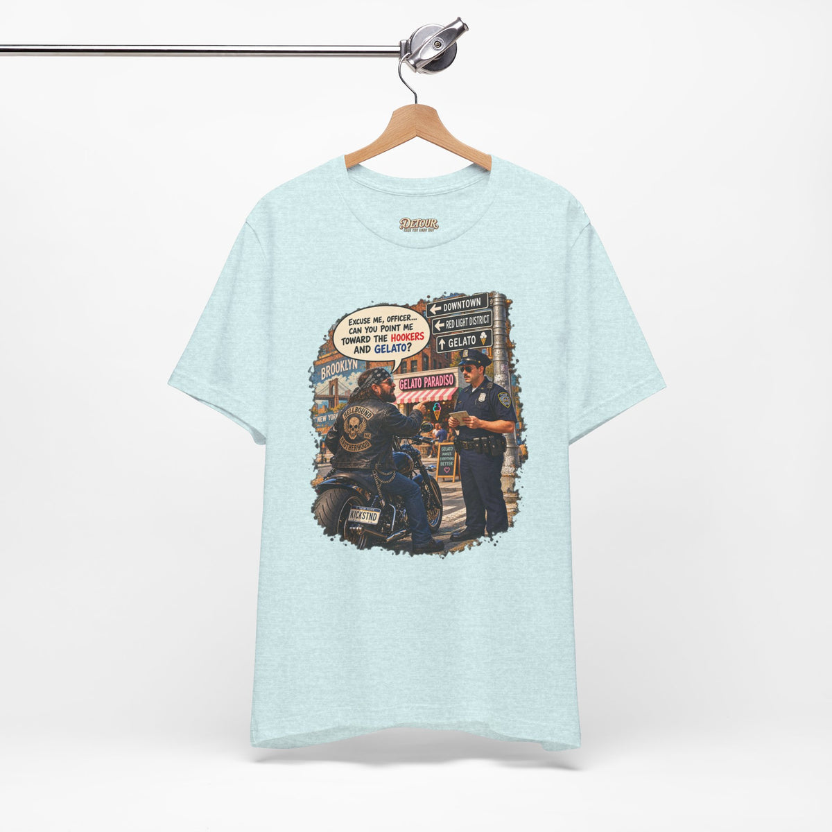 Motorcycle Rider Vintage Graphic Tee